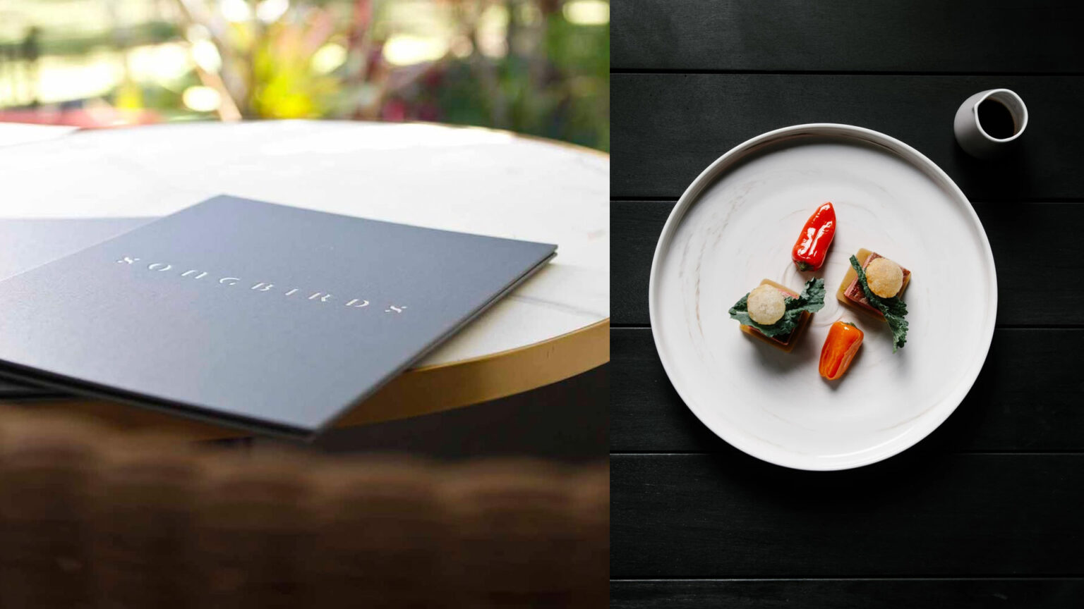 Menu and Dish
